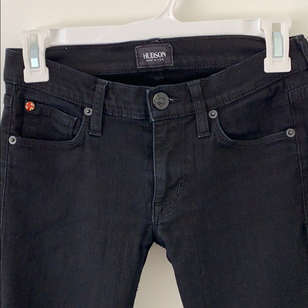 Black skinny jean Hudson‘s